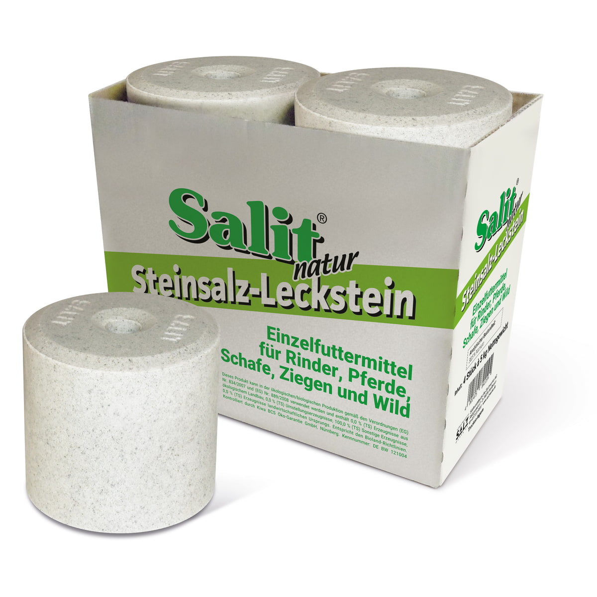 Salit Salzleckstein 4x5kg